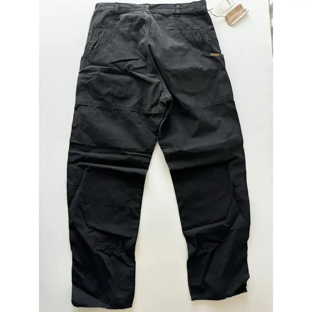 orSlow Double Knee Utility Work Pants Black Men's Size 3 japan